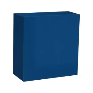 Serviettes 25x25cm 2c 1/4 bleu nuit (39x50pcs)